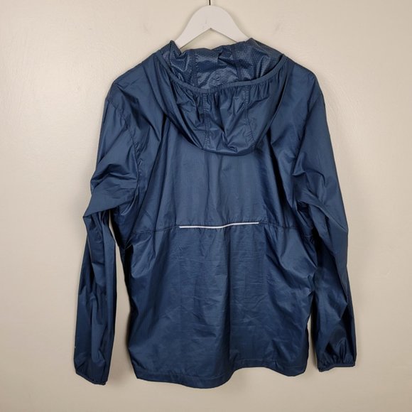 Columbia Mens Blue Omni Wick Evap Windbreaker Coat - Picture 3 of 6